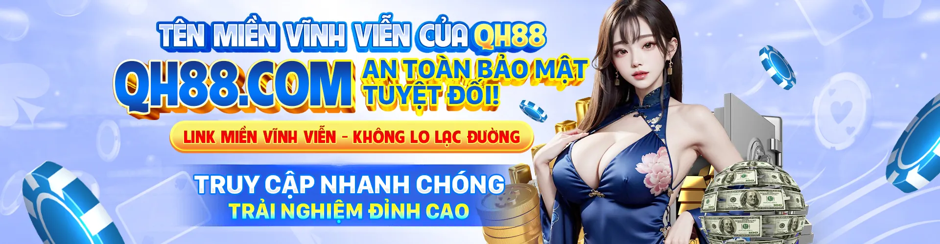 Giao diện đăng nhập qh8 an toàn và hiện đại
